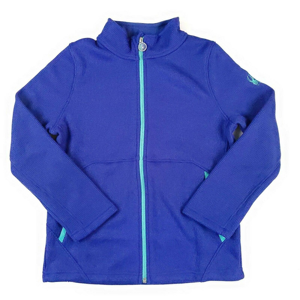Girls Spyder Endure Stryker Jacket SZ L 14 16 Blue